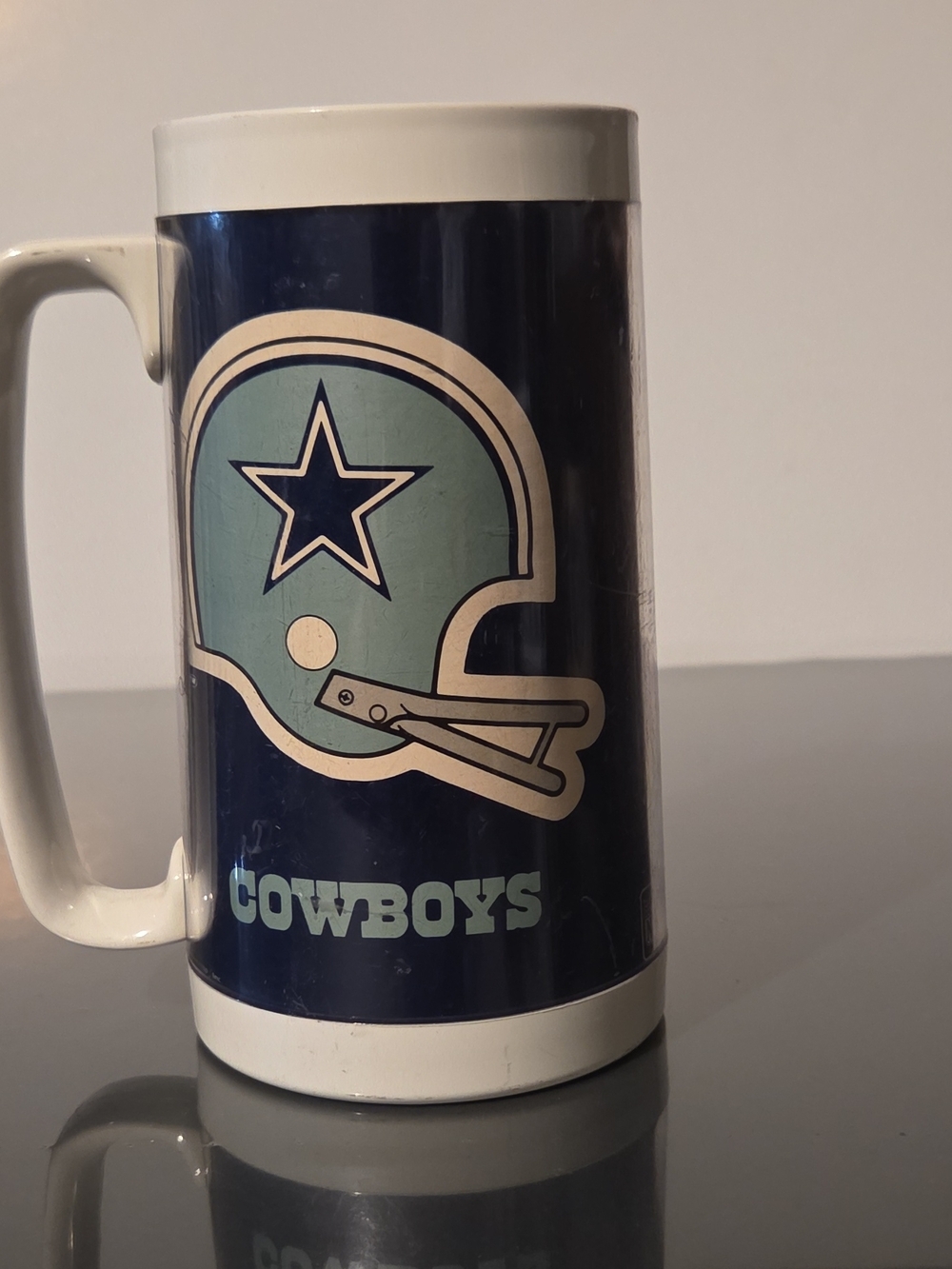Vintage Bundle Dallas Cowboys Navy Blue Helmet Coffee Mug